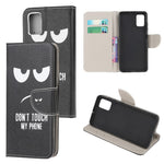 Printing Cross Texture Stand Protector for Samsung Galaxy A52 4G/5G / A52s 5G Leather Cover