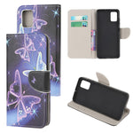 Printing Cross Texture Stand Protector for Samsung Galaxy A52 4G/5G / A52s 5G Leather Cover