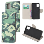Printing Cross Texture Stand Protector for Samsung Galaxy A52 4G/5G / A52s 5G Leather Cover