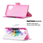 Pattern Printing Magnetic Leather Stand Wallet Stylish Case for Galaxy A32 5G / M32 5G