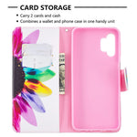 Pattern Printing Magnetic Leather Stand Wallet Stylish Case for Galaxy A32 5G / M32 5G