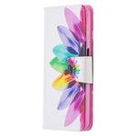 Pattern Printing Magnetic Leather Stand Wallet Stylish Case for Galaxy A32 5G / M32 5G