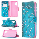 Pattern Printing Magnetic Leather Stand Wallet Stylish Case for Galaxy A32 5G / M32 5G