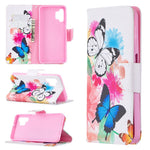 Pattern Printing Magnetic Leather Stand Wallet Stylish Case for Galaxy A32 5G / M32 5G