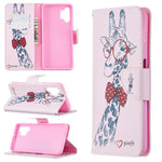 Pattern Printing Magnetic Leather Stand Wallet Stylish Case for Galaxy A32 5G / M32 5G
