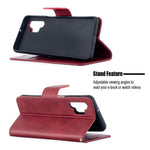 PU Leather Wallet Stylish Smartphone Case for Galaxy A32 5G / M32 5G