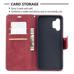 PU Leather Wallet Stylish Smartphone Case for Galaxy A32 5G / M32 5G