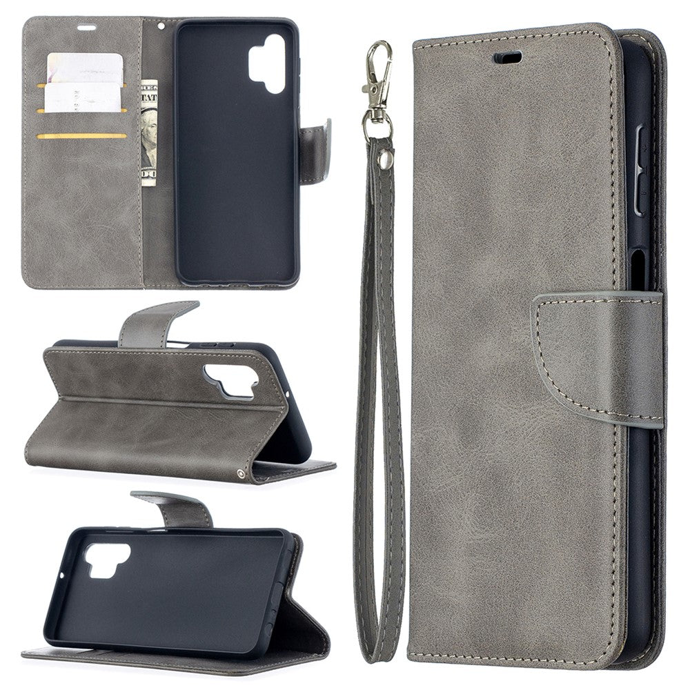 PU Leather Wallet Stylish Smartphone Case for Galaxy A32 5G / M32 5G