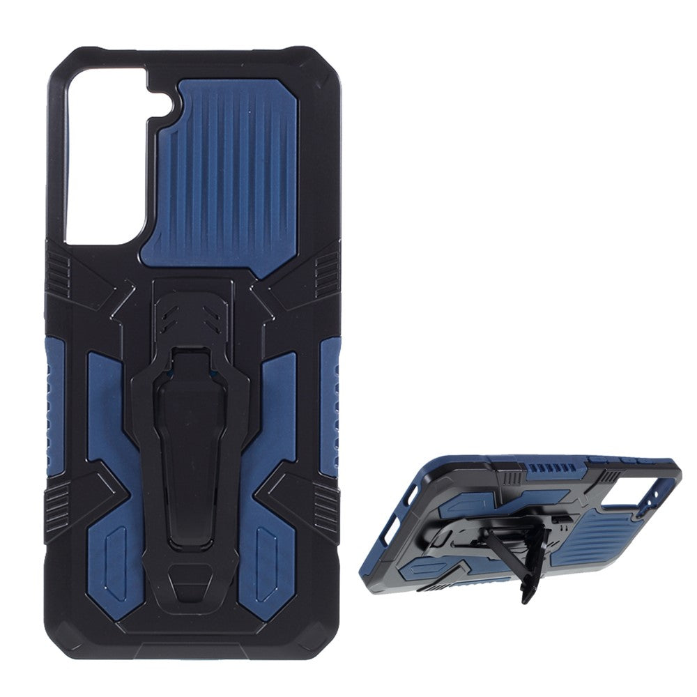 Stödskal Plast + TPU + Metall Hybridskydd för Samsung Galaxy S21 4G/5G