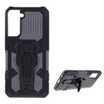 Stödskal Plast + TPU + Metall Hybridskydd för Samsung Galaxy S21 4G/5G