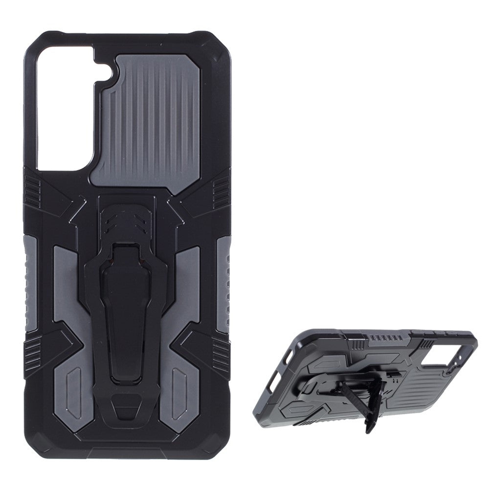 Stödskal Plast + TPU + Metall Hybridskydd för Samsung Galaxy S21 4G/5G