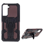 Stödskal Plast + TPU + Metall Hybridskydd för Samsung Galaxy S21 4G/5G