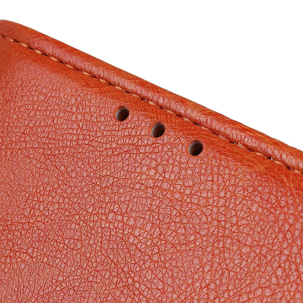 Til Samsung Galaxy A52 4G/5G / A52s 5G Wallet Telefoncover Stødsikkert Flip Folio Cover med Stativ Splitlæder Telefoncover med Nappa Tekstur