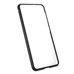 Metal Frame Magnetic + Lock Installation with Double Side Tempered Glass Case (no Fingerprint Function but with Face Recognition Function) for Samsung Galaxy S21 4G/5G 4G/5G