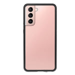Metal Frame Magnetic + Lock Installation with Double Side Tempered Glass Case (no Fingerprint Function but with Face Recognition Function) for Samsung Galaxy S21 4G/5G 4G/5G