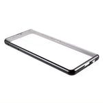 Magnetic Metal Frame Lock Installation with Double Side Tempered Glass Case (no Fingerprint Function but with Face Recognition Function) for Samsung Galaxy S21 Ultra 5G