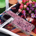 Dynamic Quicksand TPU Shockproof Protection Phone Casing for Samsung Galaxy S21 Ultra 5G