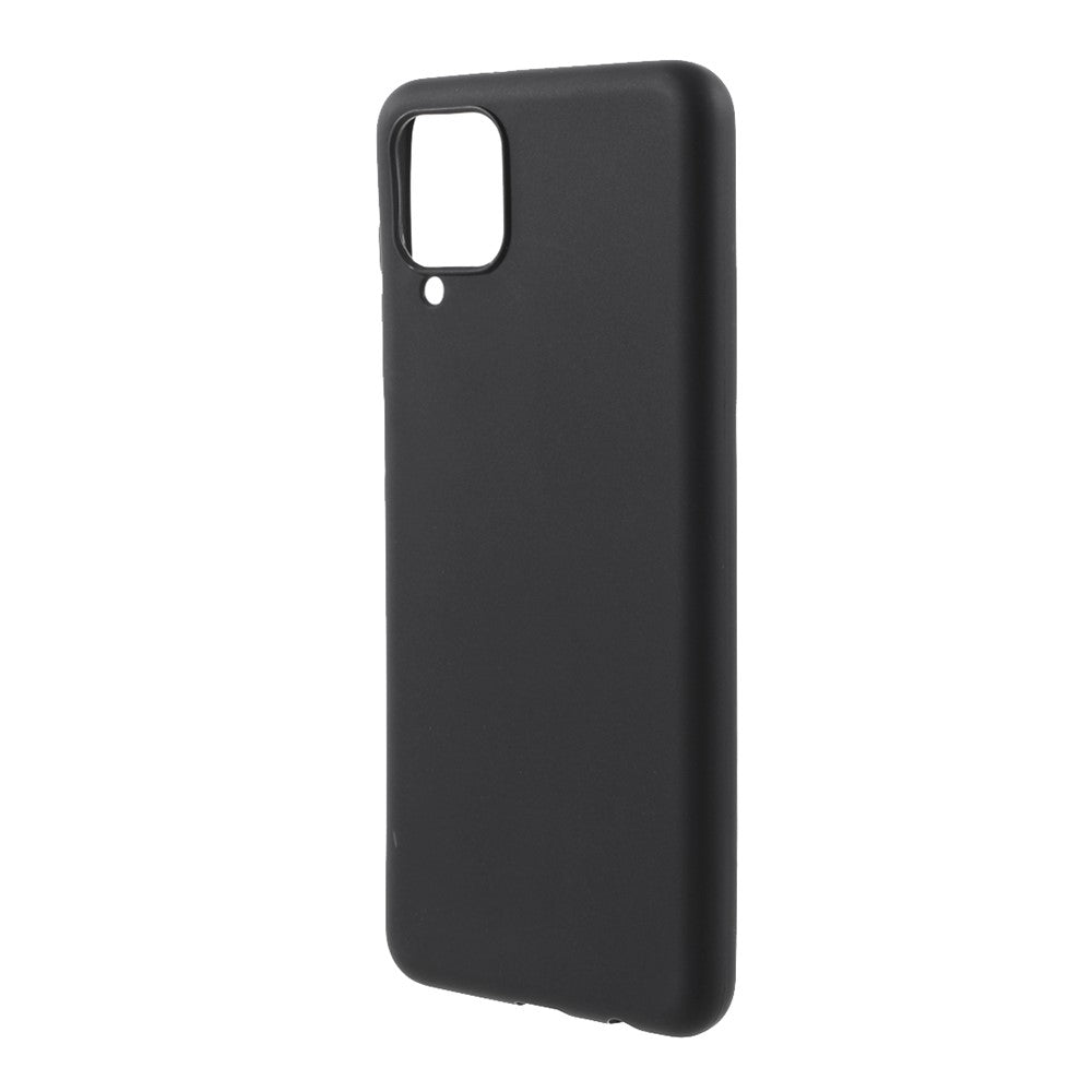 Samsung Galaxy A12 Tunt Matt TPU mobilskal Finish Profile Soft Back Protective Cover