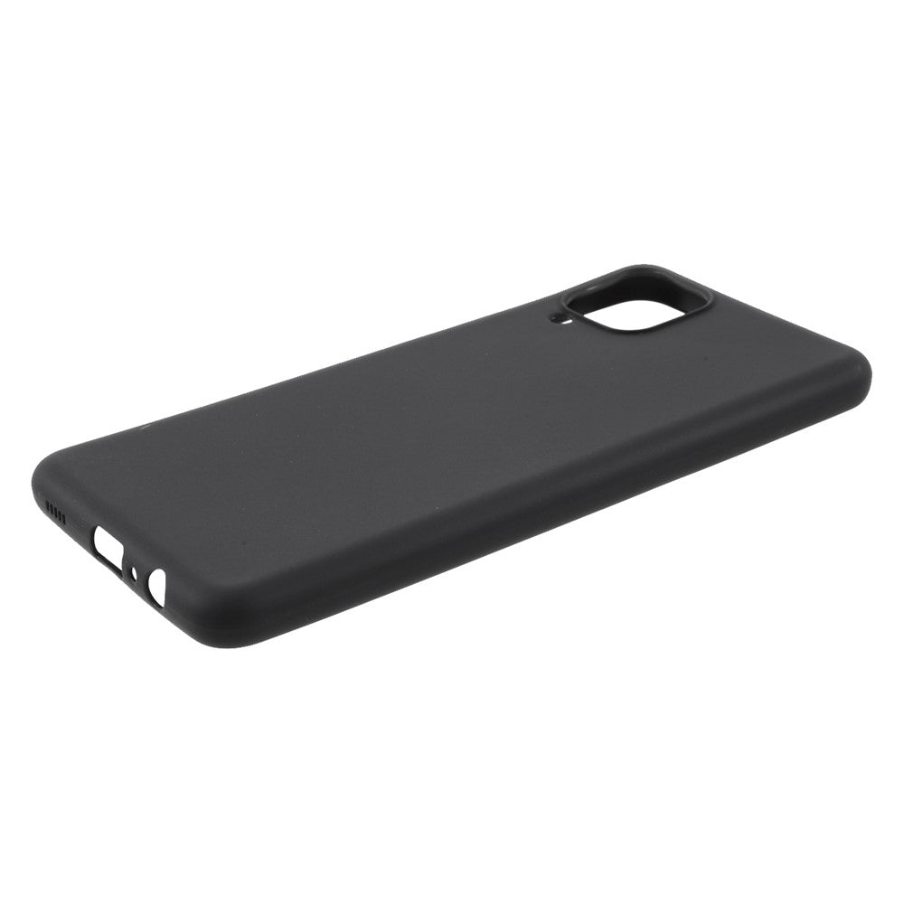 Samsung Galaxy A12 Tunt Matt TPU mobilskal Finish Profile Soft Back Protective Cover