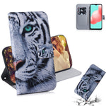 Leather Wallet Protective Pattern Printing Shell Case for Galaxy A32 5G / M32 5G