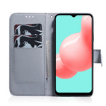 Leather Wallet Protective Pattern Printing Shell Case for Galaxy A32 5G / M32 5G