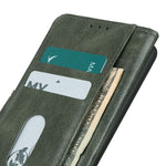 Crazy Horse PU Leather Wallet Stand Protector Cover for Samsung Galaxy A52 4G/5G / A52s 5G