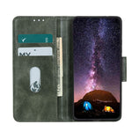 Crazy Horse PU Leather Wallet Stand Protector Cover for Samsung Galaxy A52 4G/5G / A52s 5G
