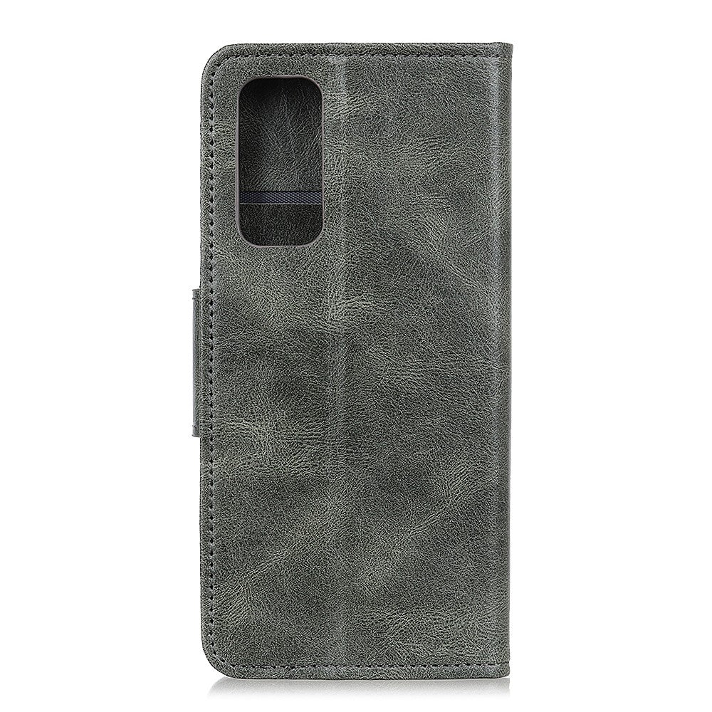 Crazy Horse PU Leather Wallet Stand Protector Cover for Samsung Galaxy A52 4G/5G / A52s 5G