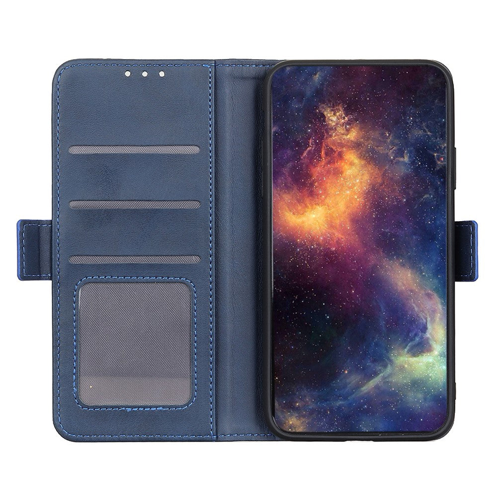PU-læder Folio Etui til Samsung Galaxy A32 5G/M32 5G, Standfunktion Magnetisk Flip Wallet Telefoncover