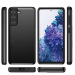 Korthållare PC + TPU Hybrid Baksidesskal till Samsung Galaxy S21+ 5G