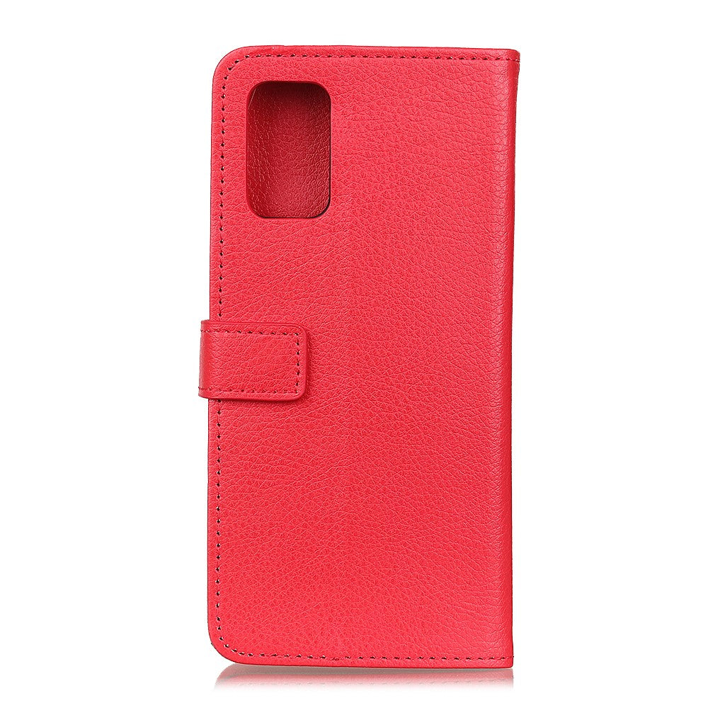Litchi-læder PU-læder, faldbestandigt etui med pung, beskyttende cover til Samsung Galaxy A52 4G/5G / A52s 5G