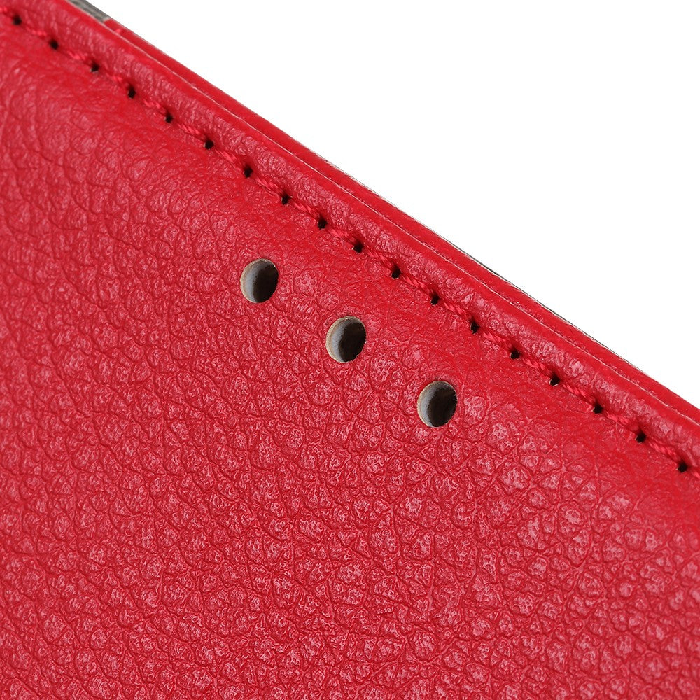 Litchi-læder PU-læder, faldbestandigt etui med pung, beskyttende cover til Samsung Galaxy A52 4G/5G / A52s 5G