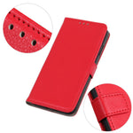 Litchi-læder PU-læder, faldbestandigt etui med pung, beskyttende cover til Samsung Galaxy A52 4G/5G / A52s 5G