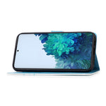 Anti-Drop PU Leather Wallet Stand Case Smartphone Cover Shell with Pattern Printing for Samsung Galaxy S21 4G/5G