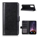 Leather Wallet Stand Crazy Horse Texture Phone Case for Samsung Galaxy A72 4G/5G