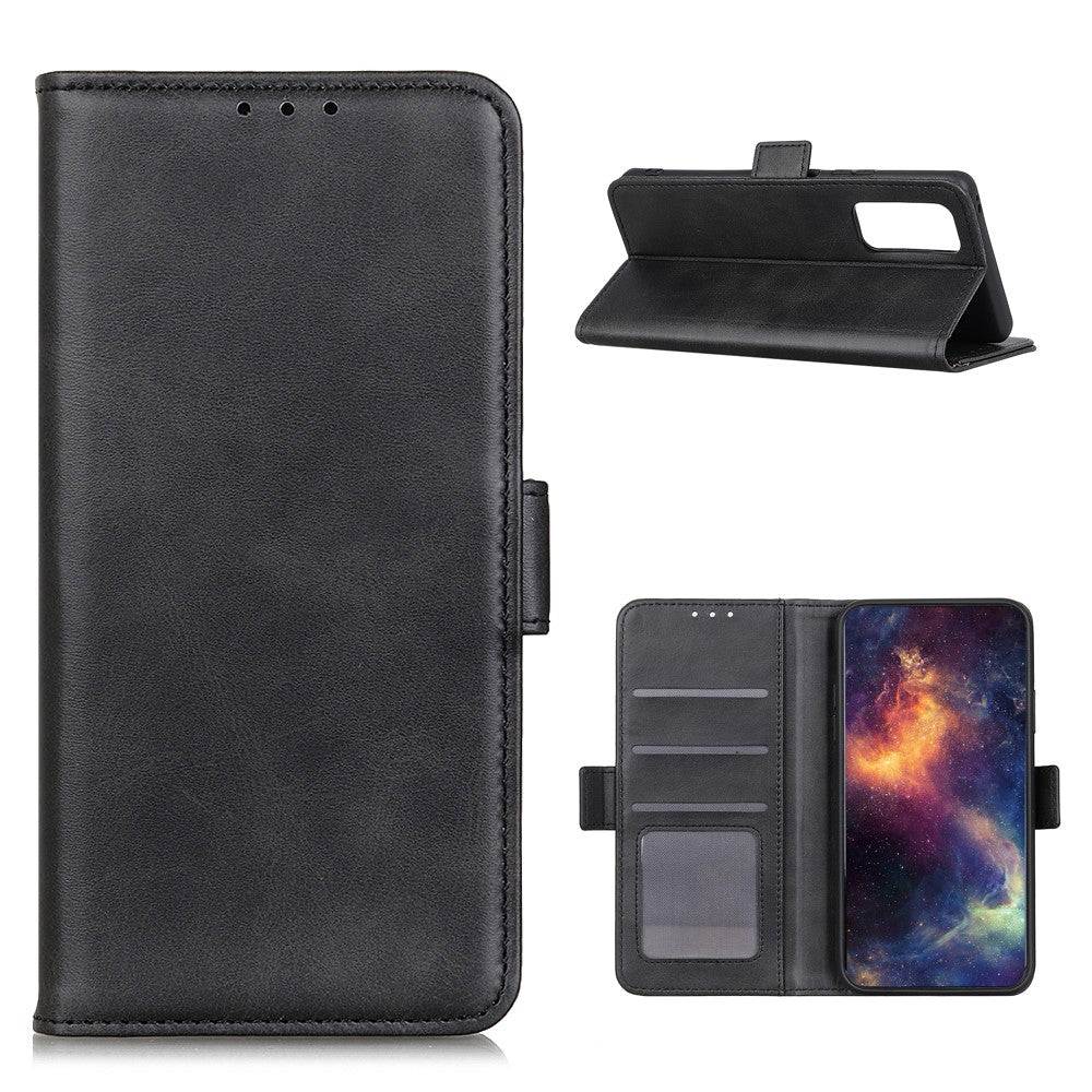 Side Magnetisk Spænde Suge Læderpung Etui til Samsung Galaxy A72 4G/5G