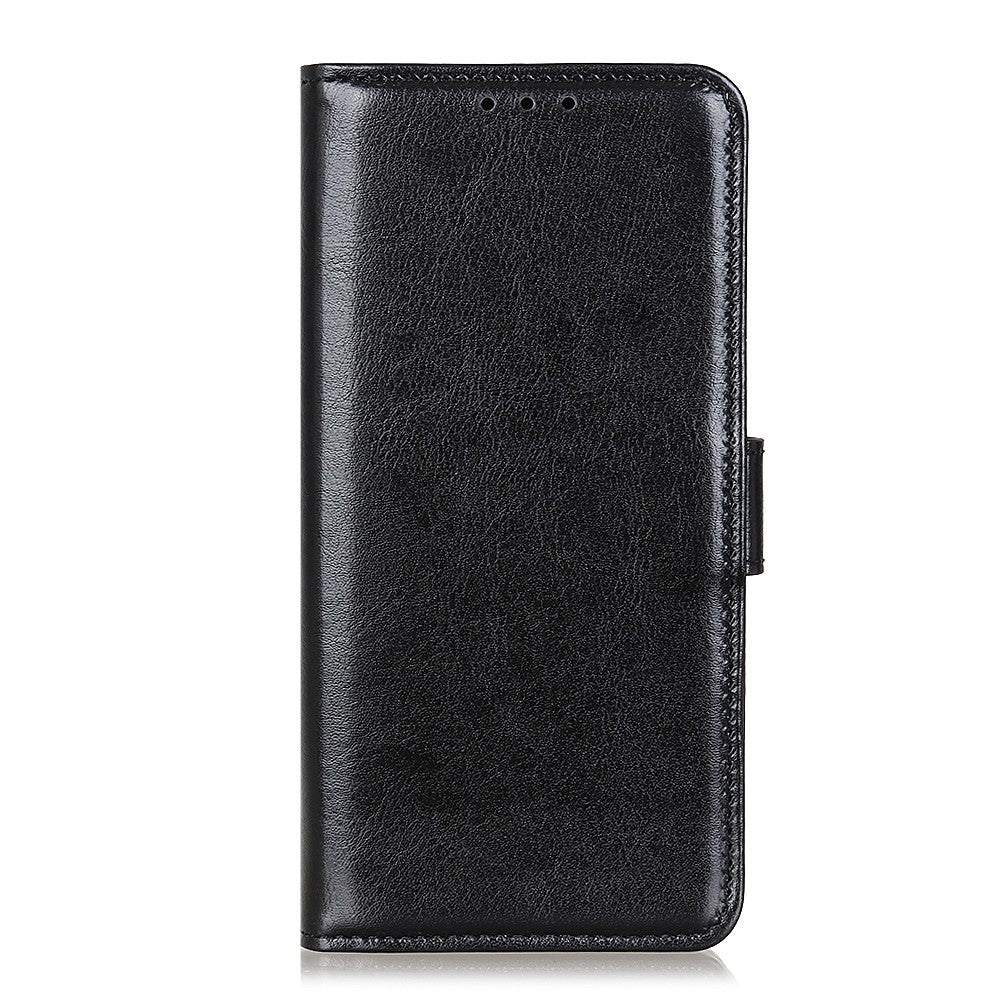 Anti-scratch Crazy Horse Texture Wallet Stand Leather Protector Phone Case Cover for Samsung Galaxy A52 4G/5G / A52s 5G