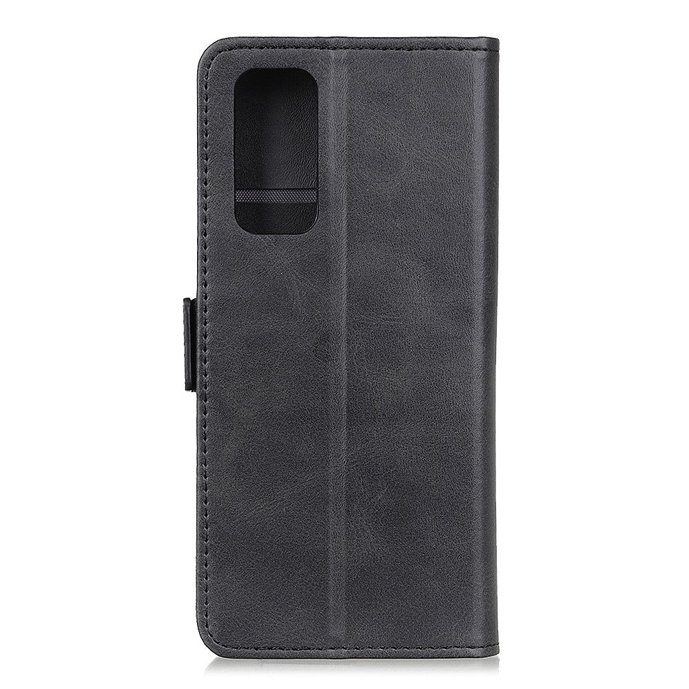 Til Samsung Galaxy A52 4G/5G / A52s 5G Magnetisk Dobbeltlås Læderpung Etui