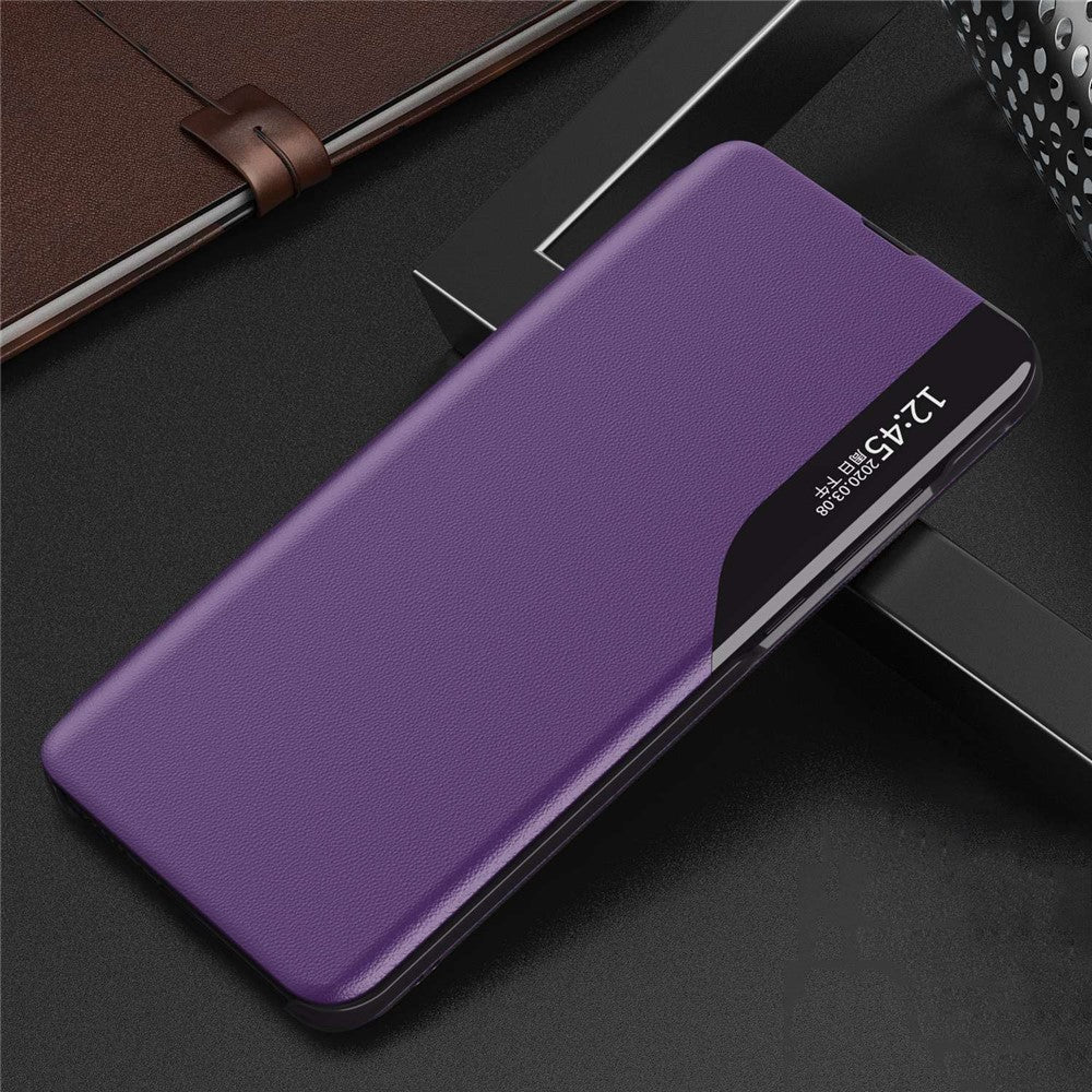 Case View Window PU Leather Stand Cover for Samsung Galaxy S21 4G / 5G