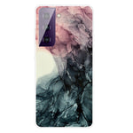 Phone Case for Samsung Galaxy S21 4G/5G Shockproof Protective Cover Marble Pattern Printing TPU Phone Shell