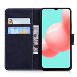 Wallet Leather Phone Stand Case for Samsung Galaxy A32 5G/M32 5G Tiger Face Imprinting Case