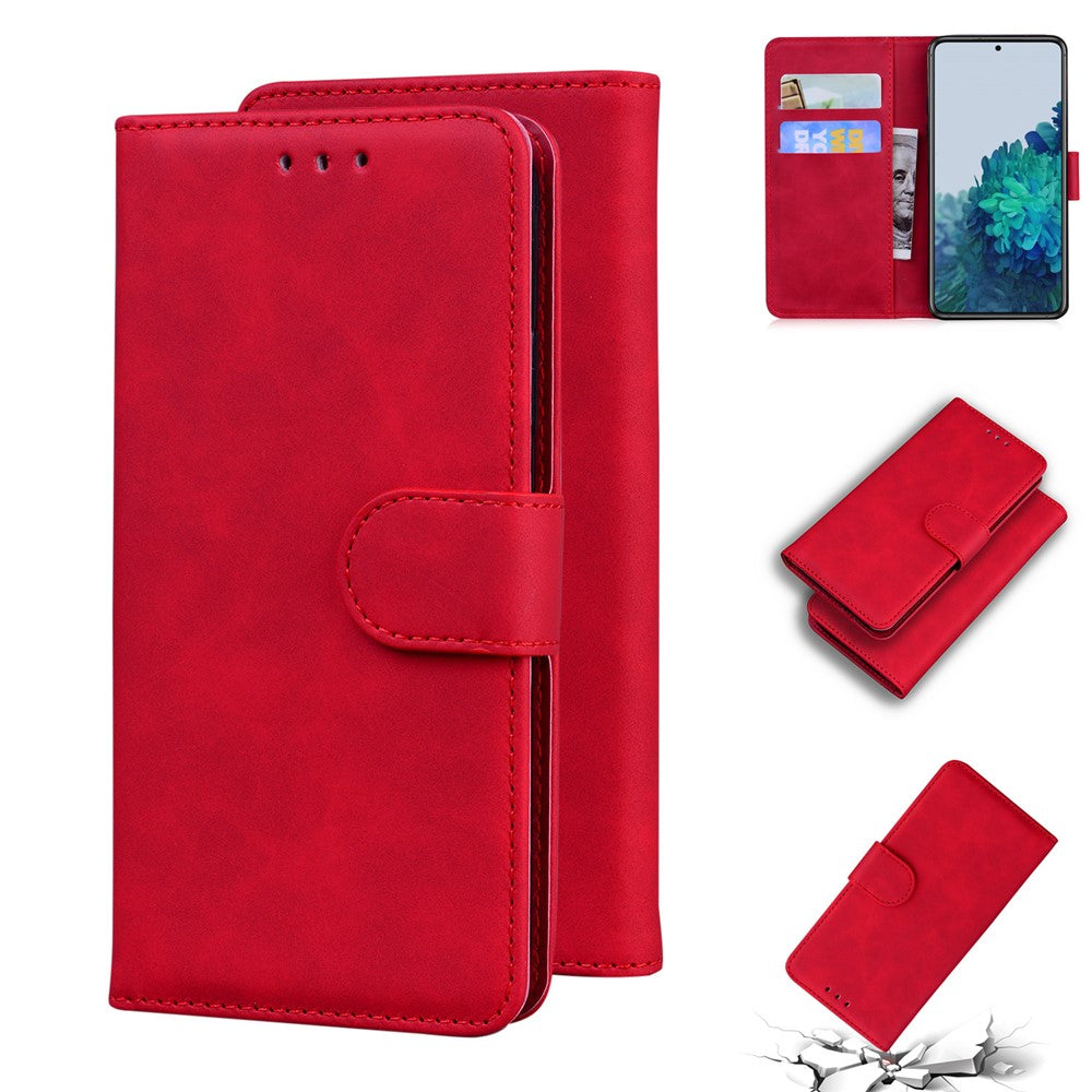 Leather Wallet Stand Phone Case for Samsung Galaxy S21 4G/5G
