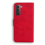 Leather Wallet Stand Phone Case for Samsung Galaxy S21 4G/5G