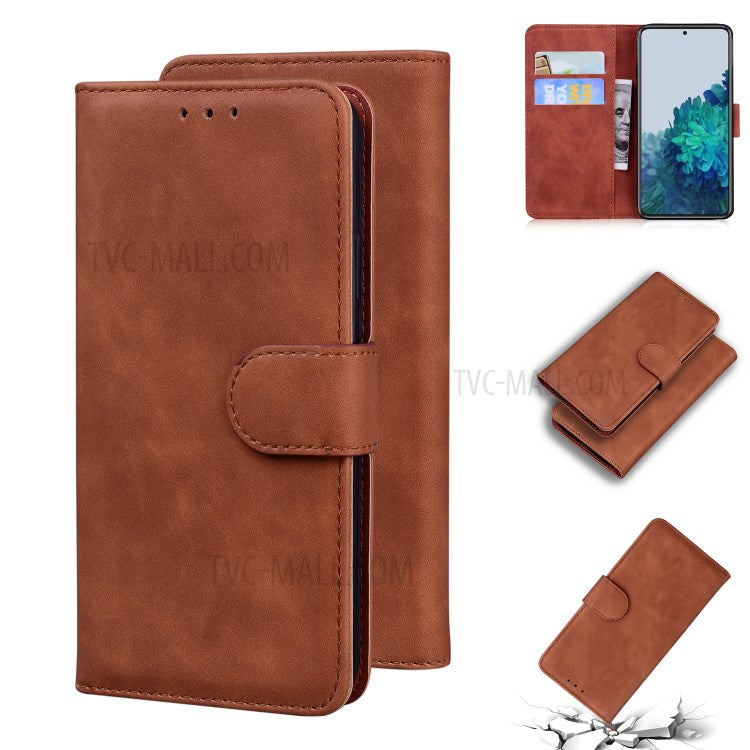 Leather Wallet Stand Phone Case for Samsung Galaxy S21 4G/5G
