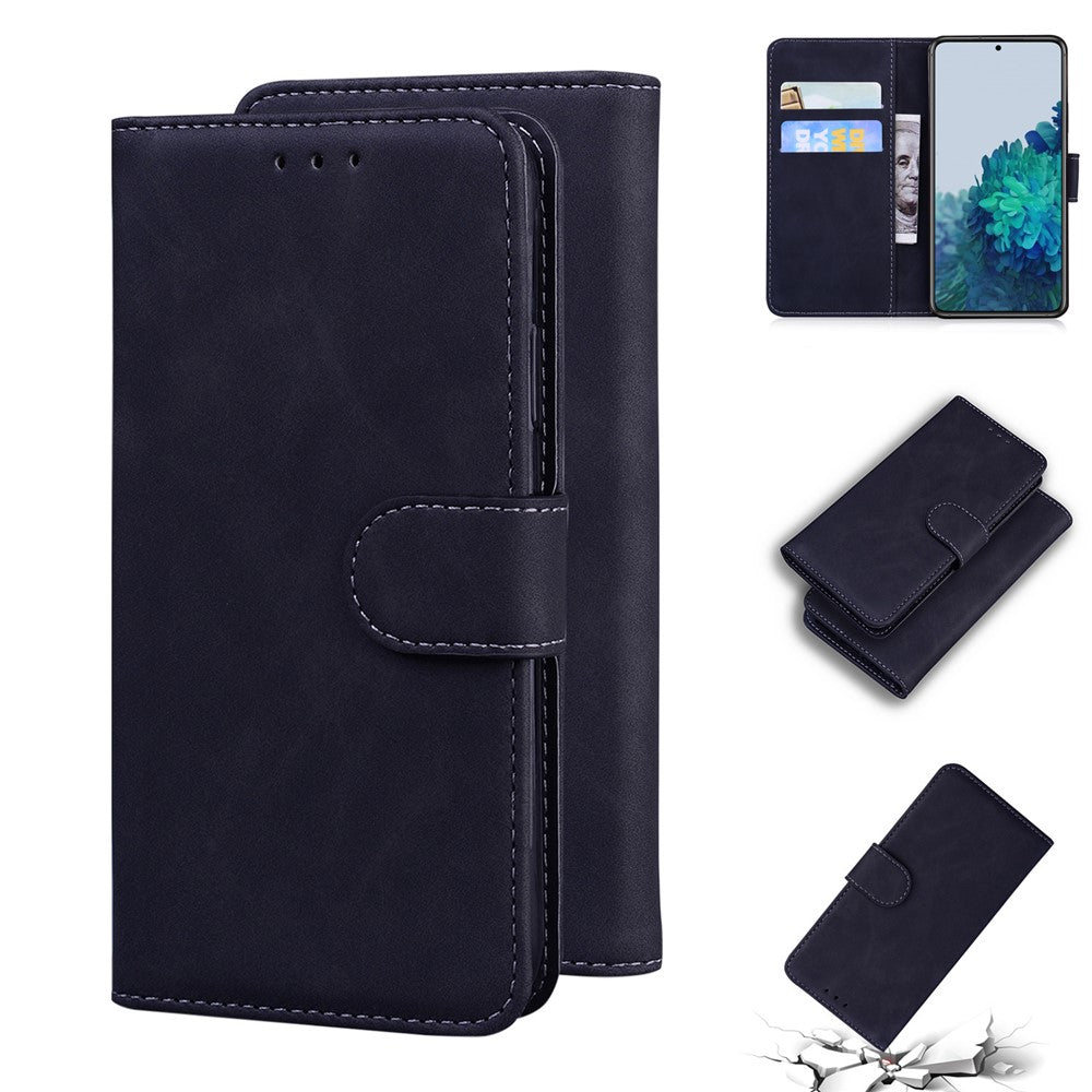 Leather Wallet Stand Phone Case for Samsung Galaxy S21 4G/5G