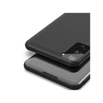 Samsung Galaxy S21 4G / 5G Flip Läderfodral med Stativ Helkroppsskyddande mobilfodral