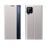Samsung Galaxy A12 View Window Auto Absorbing Phone Case Flip Leather Stand Mobile Phone Shell
