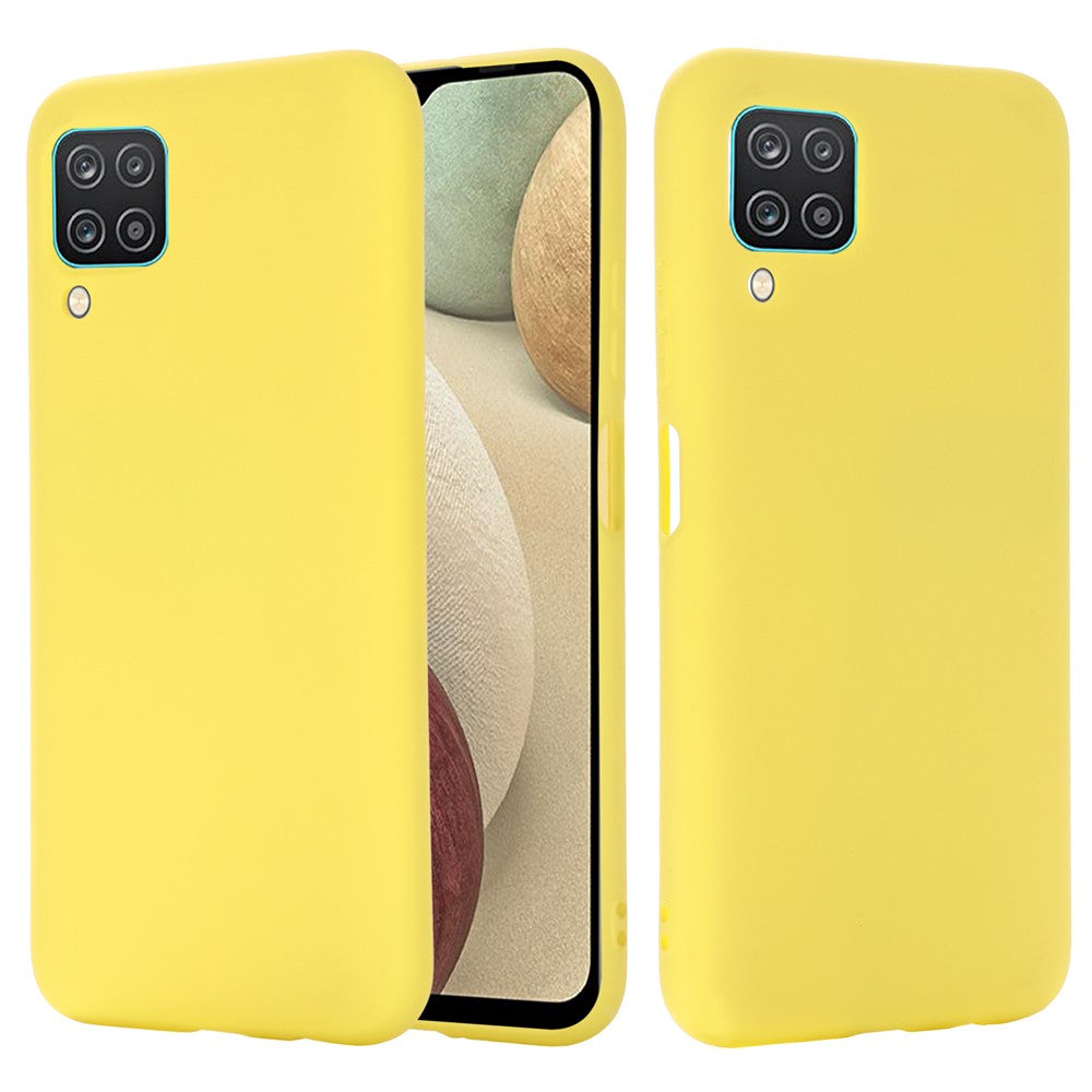 Stötsäkert mjukt flytande silikonskal till Samsung Galaxy A12