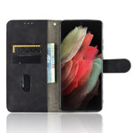 Delicate PU Leather Wallet Cell Phone Case for Samsung Galaxy S21 Ultra 5G