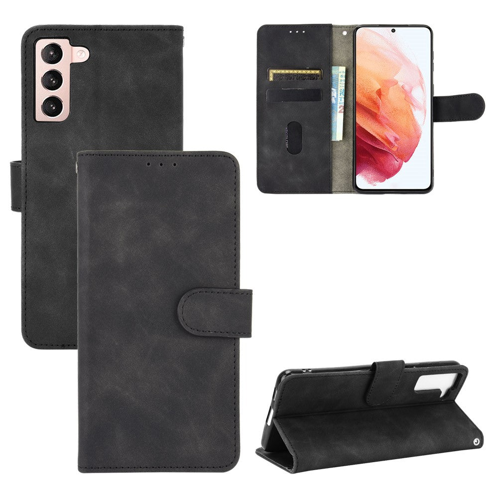 Delikat PU-läderfodral för Samsung Galaxy S21 4G/5G